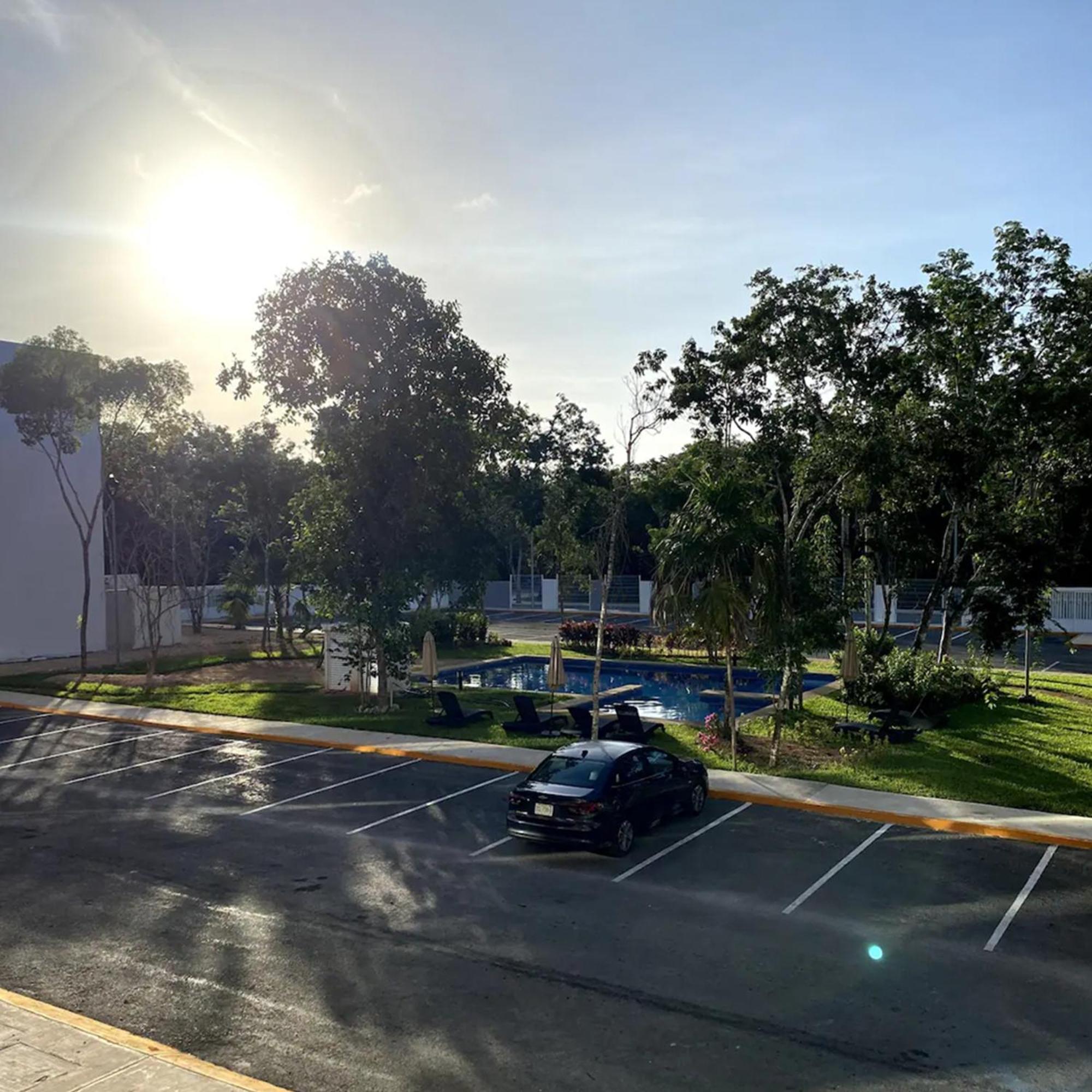 Appartement Bonito Departamento En Privada Con Alberca à Cancún Extérieur photo